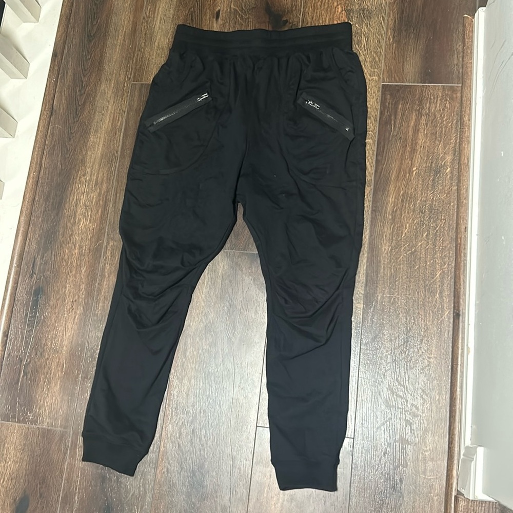 Black hip hop pants